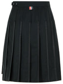 Gonna in lana nera di Thom Browne