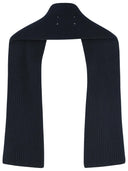 Maison Margiela Blue Virgin Wool Scarf