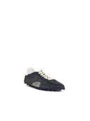 Maison Margiela 'Sprinters' Sneakers In Lear And Gigio Scuro Fabric