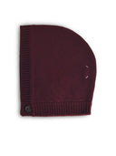 Maison Margiela Cappuccio In Lana Vergine Bordeaux