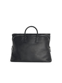 Maison Margiela '5 Ac Soft Xl' Black Grenade Lear Bag