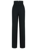 Maison Margiela zwarte wollen broek