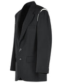 Maison Margiela Black Virgin Wool Blazer