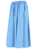 Gonna Marni in cotone azzurro