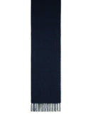 Marni Dark Blue Brushed Alpaca Blend Scarf
