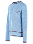 Marni Light Blue Cotton Sweater