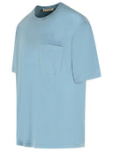 Marni lichtblauw katoenen T-shirt