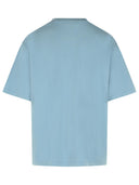Marni lichtblauw katoenen T-shirt