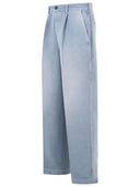 Marni Light Blue Cotton Trousers