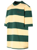 Marni gul og grøn T-shirt i bomuld