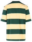 Marni gul og grøn T-shirt i bomuld