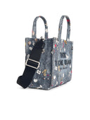 Marc Jacobs ()' Petit Cabas LSac en jean bleu 'oeil Trinket Canvas'