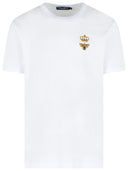 Dolce & Gabbana White Viscose Blend T Shirt