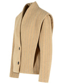 Isabel Marant 'Dyogo' Beige Wool Blend Jacket