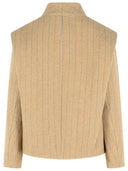 Isabel Marant 'Dyogo' Beige Wool Blend Jacket