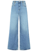 Isabel Marant 'Lemony' Light Blue Cotton Jeans