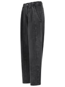 Isabel Marant Black 'Ireme' Denim Workwear Pants