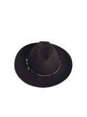 Cappello Fedora in lana d'oca Golden