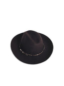 Cappello Fedora in lana d'oca Golden
