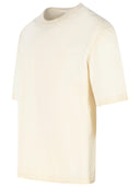 Golden Goose Uisex 'Star' Vintage White Cotton T Shirt