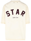 Golden Goose 'Star' Ivory Cotton T Shirt