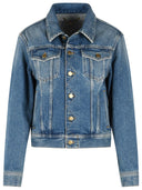 Golden Goose Blue Cotton Jacket