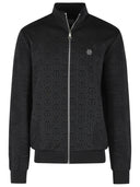 Philipp Plein Black Cotton Blend Sweatshirt