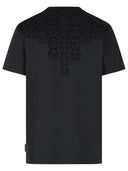 Philipp Plein Black Cotton T Shirt