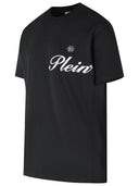 Philipp Plein 'Signature' Black Cotton T Shirt