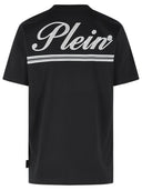 Philipp Plein 'Signature' Black Cotton T Shirt