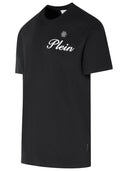 Philipp Plein Black Cotton T Shirt