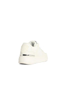 Philipp Plein 'Sk8 R' White Fabric Blend Sneakers