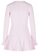 Self Portrait Pink Viscose Blend Mini Dress