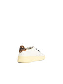 Autry 'Medalist Low' White Lear Sneakers