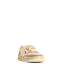 Autry 'Supervintage Low' Ivory Lear Sneakers