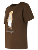 Polo Ralph Lauren Brown Cotton T Shirt