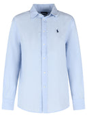 Polo Ralph Lauren Light Blue Linen Shirt
