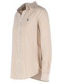 Polo Ralph Lauren 'Classics' Beige Cotton And Linen Shirt