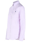 Polo Ralph Lauren Lilac Striped Linen Shirt