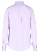 Polo Ralph Lauren Lilac Striped Linen Shirt