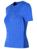 Polo Ralph Lauren Light Blue Cotton Sweater
