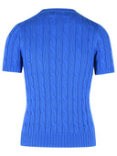 Polo Ralph Lauren Light Blue Cotton Sweater
