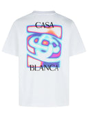 Casablanca 'Heat Map' camiseta de algodón blanca