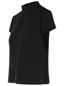 Courreges 'Heritage' sort polyesterblanding T-shirt