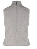 Courreges 'Buckle' Tank Top In Beige Wool Blend