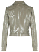 Courreges 'Reedition' Grey Cotton Blend Jacket