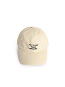 Drole De Monsieur Ivory Cotton Cap