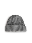 Ganni Grey Wool Blend Beanie
