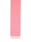 Ganni Pink Virgin Wool Scarf