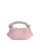 Ganni 'Bou' Minitaske I Pink Denim